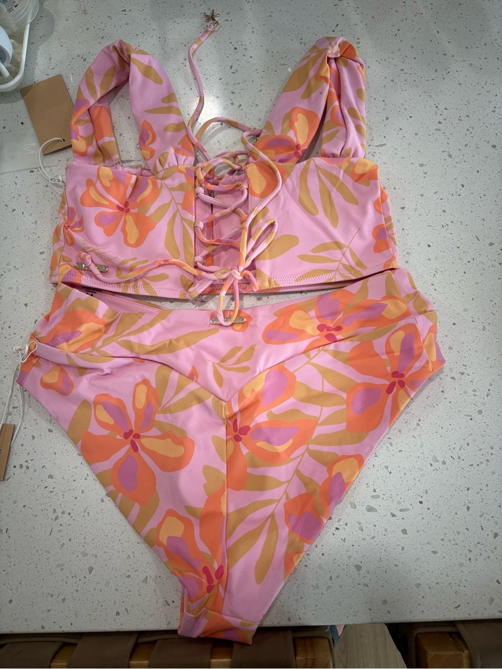 POPFLEX Seaside String Bikini Set - Picture 6 of 8